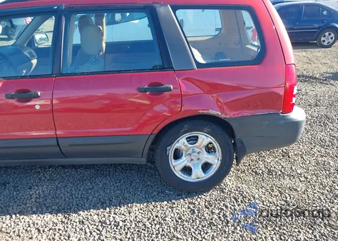 2005 Subaru Forester 2.5X из США, поврежденный, VIN JF1SG63635H706126